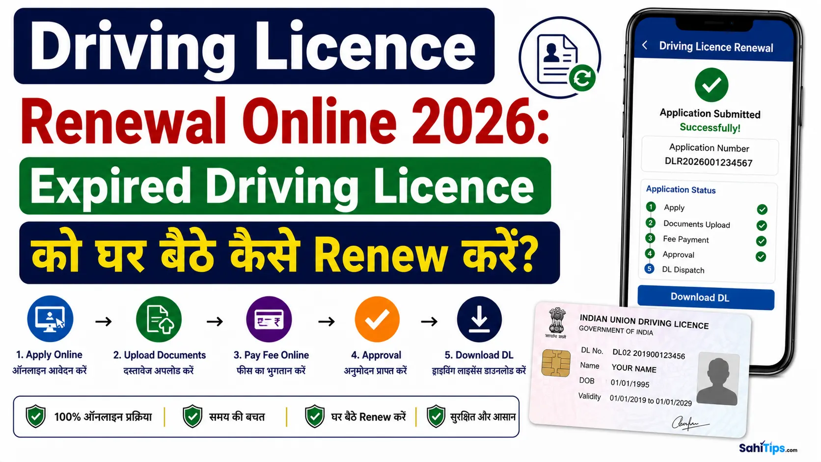 Driving Licence Renewal Online 2026