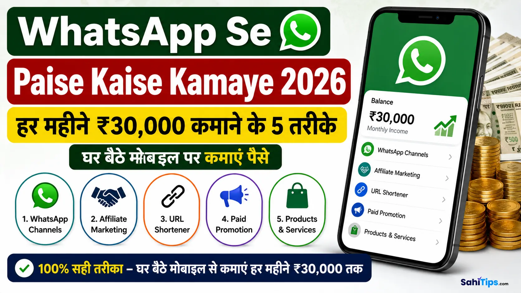 WhatsApp Se Paise Kaise Kamaye